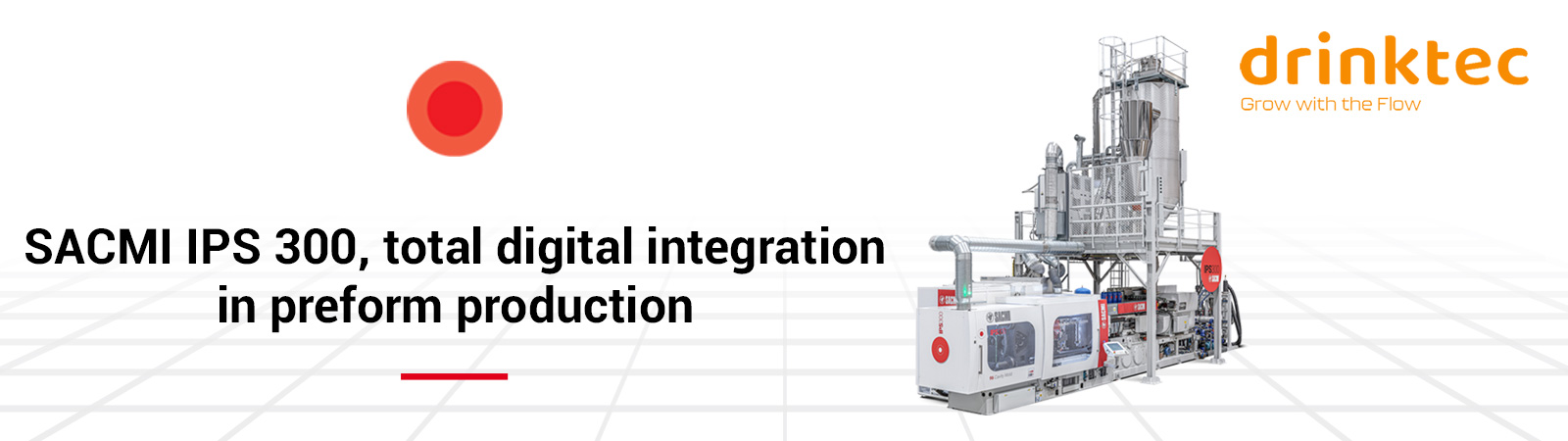 SACMI IPS 300, total digital integration in preform production 
