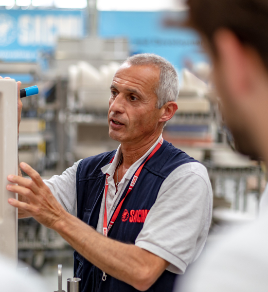 Dans la SACMI Academy, la formation est complète