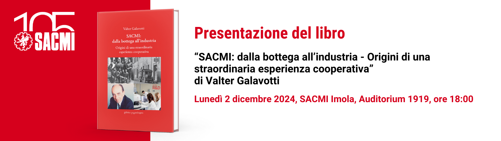 “SACMI: dalla bottega all’industria”