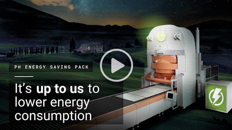 THE PH ENERGY SAVING PACK<br>REDUCES PRESS POWER CONSUMPTION
