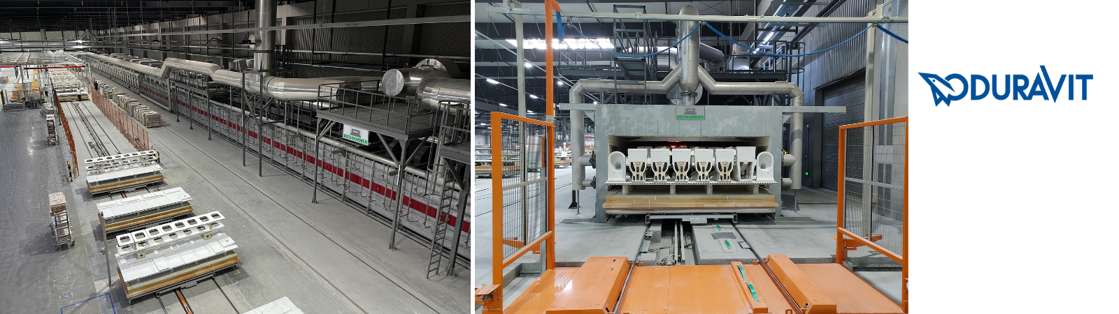 New Riedhammer TWS kiln supplied to Duravit China